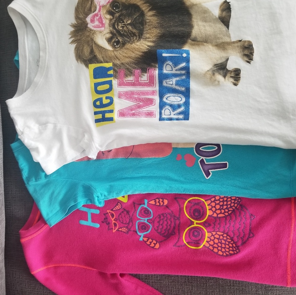 A bundle of shirts!